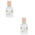 Healvian 2 Piezas perfume fresh cool lover moviezo envase de mujer teen girl de niña adolescente talco perfumado para mujer chica fragancia difusor hombre Vidrio
