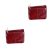 CALLARON 2 Piezas Cartera Cuero Mujer monederos de Cuero Monedero Mujer Bolso de Mujer Bolso de Moda Bolsos de Moda Billetera de Cuero Bolsa con Cierre Antiguo Billetera Suelta Perder