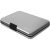 TopMost Billetera de Aluminio con Bloqueo RFID | Porta Tarjetas de crédito Unisex | Ranuras para 12 Tarjetas y Billetes | Plateado, 11 x 7.5 x 2cm | Tarjeteros y billeteras