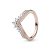 Pandora Mujer vermeil Anillo statement 187736CZ-50