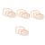 Cabilock 12 Piezas De Bolsa De Almacenamiento De PVC Bolsa Organizadora De Maquillaje Transparente Bolsa De Aseo Transparente para Mujer Bolsa De Aseo De Viaje para Mujer Bolsa De