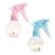 GANAZONO Botellas Atomizador 2 Piezas 150ml Para Peluquería y Jardinería Pulverizador Manual De Diseño Ergonómico y Recargable Adecuado Para Cosméticos y Riego De