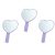 OSALADI 3 Piezas Espejo Cosmético De Mano Espejo De Sobremesa para Dormitorio Espejo De Mano De Mano Espejo De Maquillaje Lindo Espejo De Mano Espejo Grande Pequeña Niño Marco Decorativo