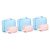 POPETPOP 6 Piezas Neceser de Viaje Organizador de Bolsos para Viajar Bolsas de cosméticos para Viajar Bolsas de Maquillaje Bolso de Cosméticos Bolsas de Aseo para Mujeres Flores Cartera