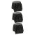 Yardwe 3 Fundas Redondas Para Fogones Manteles Ajustables Para Exteriores Protectores De Mesa Redonda Manteles Para Fogones Fundas Protectoras Para Barbacoa Fundas Protectoras Para