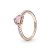 PANDORA Anillo Corazón Brillante Elevado Rosa 188421 C04 58 MUJER
