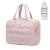 GOLF QUALITY Neceser de Viaje con Organizado rde Cosmético, Bolsa de Aseo Colgante para Artículos de Tocador, Bolsa de Maquillaje Hinchada, Rosa, 8.6L