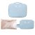 ZOOMPIL 2 Piezas Neceser Maquillaje, Portátil Bolsa de Maquillaje de Viaje, Bolsas de Cosméticos, Mujeres y Niñas Bolsa de Aseo Impermeable Gran Capacidad, para Hogar Vacaciones Viaje(Azul Cielo)