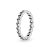 Pandora Anillo calado con diseño de banda de corazones, talla 54