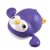 jieGorge Juguete de baño, Nuevo baño para bebés, baño, Piscina, Juguete, Lindo pingüino de Cuerda, Juguete de baño para Animales, Juguetes y Pasatiempos (púrpura)