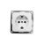 Edp 65303 Base Shucko T/Tl Empotrar, Serie Term, Bolsa Blister, Blanco