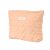 Fycyko Bolsa de maquillaje compatible con bolsa de maquillaje con estampado de sonrisas, bolsa de aseo de pana, organizador de viaje para mujeres y niñas 2, Corazón naranja, Bolsa de cosméticos