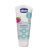 Chicco Pasta de Dientes de Fresa Sensible de Baja Abrasión con Flúor, Xilitol, Sin Conservantes, Ayuda a Prevenir Caries y Eliminar Placa – para Niños+1 Año, 50 ml (Paquete de 1)