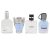 Set De Perfume para Hombres 4pcs 25ml Men Perfume Spray Eau De Parfum Sets De Regalo, Set De Regalo De Perfumes De Fragancia Afrutada Fresca Romántica De Larga Duración