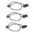 UKCOCO 3 Uds Cable De Alimentación Interruptor De Computadora Cable De Alimentación Probador De Potencia Cable De Puente De Puente 18Awg Interruptor De Encendido/Apagado Interruptor De