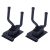ibasenice 2 Piezas gancho de guitarra colgador de guitarra para montaje en pared colgador de pared para soporte de guitarra estante de guitarra de metal titular de la guitarra conectar suave