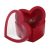 BAZEITFLOW 2 Cajas caja de del día de san valentín corazón tapa caja decorativa decoracion de san valentin cajas de san valentin en forma de corazon cajas de papel maché el plastico