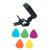 BESTonZON 1 Juego De Piezas De Instrumentos De Cuerda Útil Afinador De Ukelele Púas De Guitarra Reemplazos De Púas De Guitarra Prácticos Accesorios De Guitarra Accesorio De Guitarra