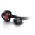 C2G 88522 – Cable de alimentación (5 m, Macho/Hembra, BS 1363, C13), Color Negro