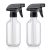 Teyssor Botellas pulverizadoras de agua, 2 paquetes, sin BPA, 300 ml, recipientes de plástico rellenables, botella de spray pequeña con boquilla ajustable para cabello, cocina y limpieza