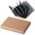 BONSYL® Tarjetero de Metal con Bloqueo RFID para Hombre y Mujer, Fundas para Tarjetas de Crédito Delgado, Billetera de Tarjeta de Crédito para 6 Tarjetas. (6 Tarjetas/Oro Rosa)