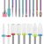 Juego de 19 brocas para uñas, 3/32» lima de uñas eléctrica de diamante kit puntas de uñas de gel acrílico de cerámica, herramientas de arte de uñas acrílicas, brocas de carburo para quitar cutículas