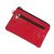 PACKOVE 1 Pc Carteras para Mujer Tamaño Pequeño Bolso De Mujer Cartera De Mujer Billetera Mini Business Billetera De Damas Mini Billetera para Mujer Hombre Cremallera Monedero Rojo