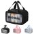 Namenand Neceser Viaje, Bolsa de Aseo Transparente Avion, Impermeable de Gran Capacidad Neceser Maquillaje, Bolsa de Aseo con asa para Hombre y Mujer Accesorios de Viaje de Gimnasio – Negro