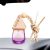Botellas de ambientador de coche – e Botella difusora de aromaterapia para coche con aceites esenciales,Ambientador de coche Botella de perfume colgante difusa aromaterapia tapa triangular e
