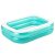 Bestway 54005 Piscina Familiar Hinchable Rectangular, Color Verde, 201 x 150 x 51 cm