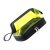 DRESSOOS Bolsa De Cosméticos Transparente Gran Bolsa De Cosméticos Neceser De Viaje Transparente Bolsa De Maquillaje De Viaje Bolsas De Aseo para Mujeres Women Cuero De PU Yellow