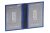LEAS Caja de piel para Tarjetero para Tarjetero para tarjetas de crédito, Piel auténtica, azul claro Card-Collection»