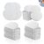 QHFlashbuy 120 Piezas Almohadillas Sudor Axilas,Almohadillas de Sudoración,parches antitranspirantes,Escondidas Absorción Sudor Protege tus Prendas,Absorbe el sudor y los olores para Mujeres y Hombres
