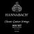 Hannabach Cuerdas Para Guitarra Clasica Serie 800 Medium Tension Juego 3 Cuerdas Agudas