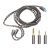 PUSOKEI Cable de Auriculares Chapado en Plata Mejorado de 2,5mm, 3,5mm, 4,4mm para SE215 SE315 SE425 SE535 SE846 W20 W30 W40 W50 W60 W80 ES10 ES20, MMCX a 3,5mm
