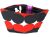 Miniblings Gran bolsa de lavado bolsa cosmetica 30x20cm corazones corazon rojo retro