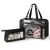 Namenand 2 PCS Neceser de Aseo, Bolsa Transparente Avion, Bolsa de Cosméticos Impermeable con Cremallera, Neceser para Viaje Neceser Hombre Mujer De Aseo Neceser De Viaje Bolsa de Gimnasio – Negro