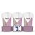 Rexona Maximum Protection Desodorante en Crema Antitranspirante para Mujer Soft Solid Confidence 45 ml, Pack de 3 Unidades