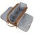 Gloppie Neceser Hombre Viaje Impermeable Necessaire Homem Personalizado Bolsa de Aseo Mujer Grande Toiletry Bag Bolso Mano Gimnasio Viagem Organizador de Artículos, Marrón