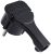 Electraline 523069 Clavija Estra Plana 90°, Schuko, Negro