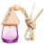Ambientador de coche Botellas – Recargable colgante difusor de ambientador para coche | Difusor de aromaterapia de aceites esenciales colgante de perfume colgante para coche, tapa triangular