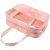 DEARMAMY Bolsa de Maquillaje Transparente Grande para Viaje Neceser de Cosméticos Portátil Organizador de Aseo y Accesorios para Mujeres Diseño Compacto y Ligero Durable