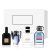 Fragancia Colonia Perfume Set Hombres Larga Duración Fragancia Ligera Colonia Perfume Set Caja de Regalo 25ml * 4 Botellas Perfume de Hombre Fresco y Auténtico