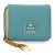 Pepe Jeans Bea Billetero con Monedero Azul 10x8x3 cms Piel sintética