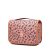 Sechunk Bolsas de aseo de viaje impermeables para colgar bolsa de cosméticos multifunción bolsa de maquillaje para mujeres (pinkLeopard)