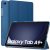 MoKo Funda para Galaxy Tab A9+/A9 Plus 11 Pulgadas 2023, Funda Inteligente Protectora con Carcasa Traslúcida de PC Duro para Tab A9 Plus(SM-X210/X216/X218), Auto Activación/Reposo, Azul Marino Oscuro