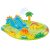 INTEX 57166 – Piscina infantil hinchable con dispersor de agua y tobogán dinosaurio, centro de juegos para niños