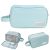 Neceser para Viaje Hombres y Mujer,Neceser de Afeitado Gran Capacidad con Tres Compartimentos Organizador de Cosméticos – Azul