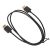 Cable de Conexión Hembra a Hembra, Compatible con Interfaz Multimedia HD 1080P 18 Gbps Cable de Conexión de Metal TPE Alta Velocidad de Transmisión para el Hogar (1 Metro)
