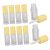 TOPPERFUN Tubos de Brillo Labial Transparentes 10 Unidades 6 Ml con Cepillo Portátil para Uso de Viaje y DIY Cosmético